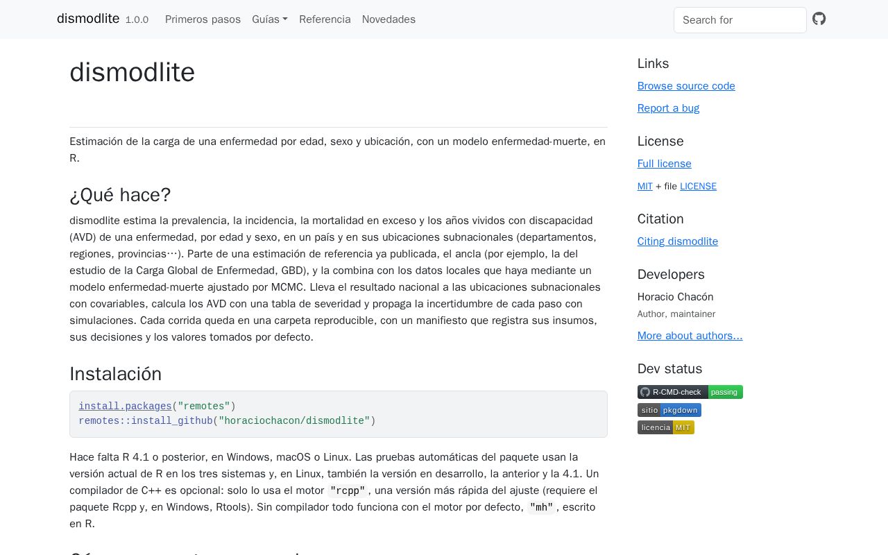 Preview of Dismodlite