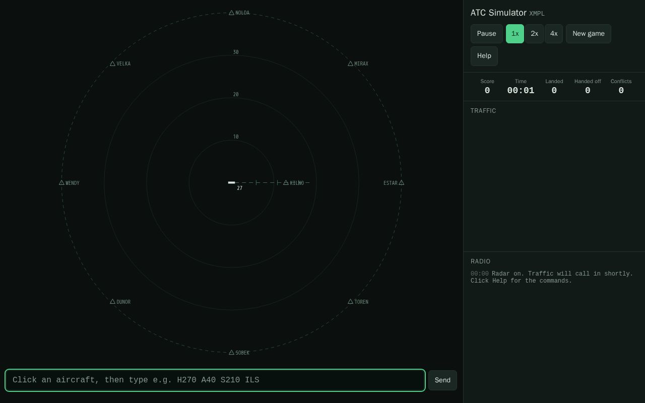 Preview of ATC Simulator