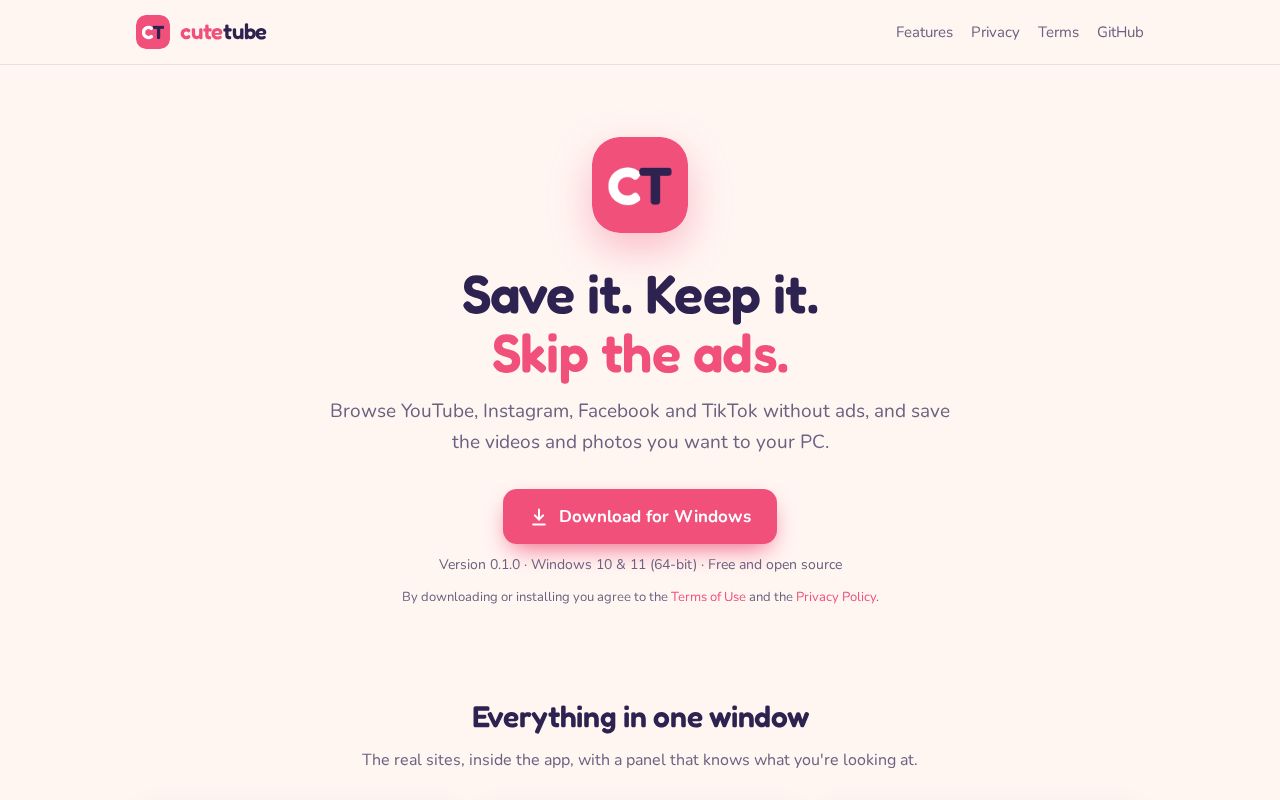 Preview of Cutetube