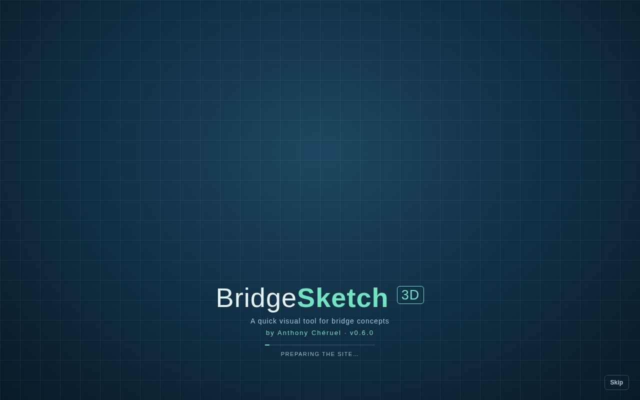 Preview of BridgeSketch 3D