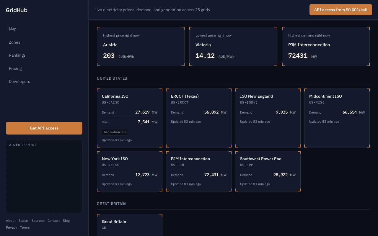 Preview of Gridhub Mcp