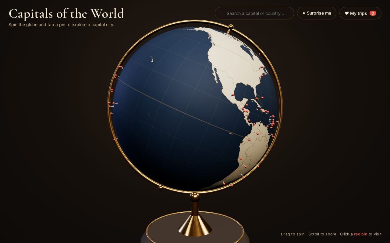 Preview of Capitals of the World
