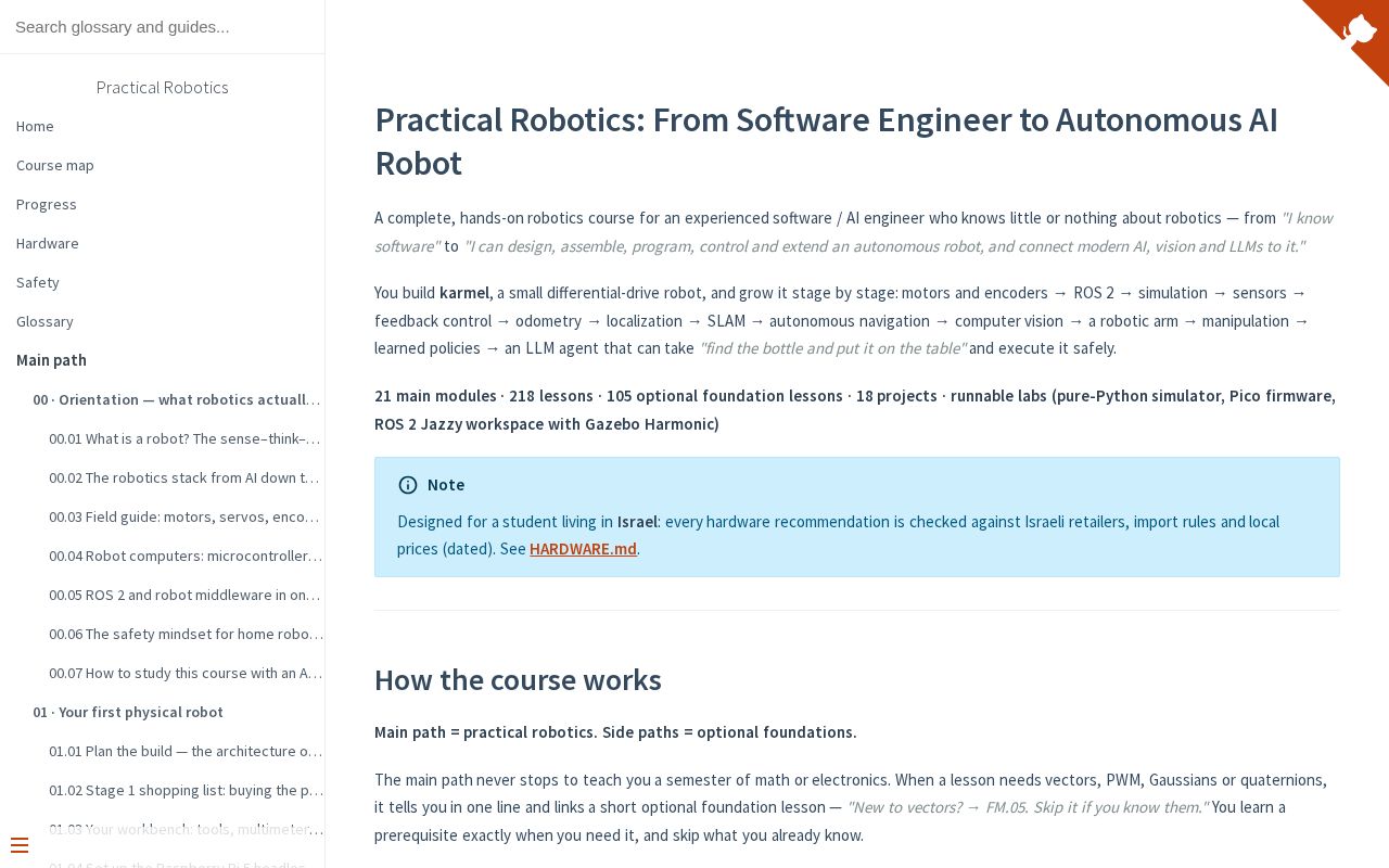 Preview of Robotics Course