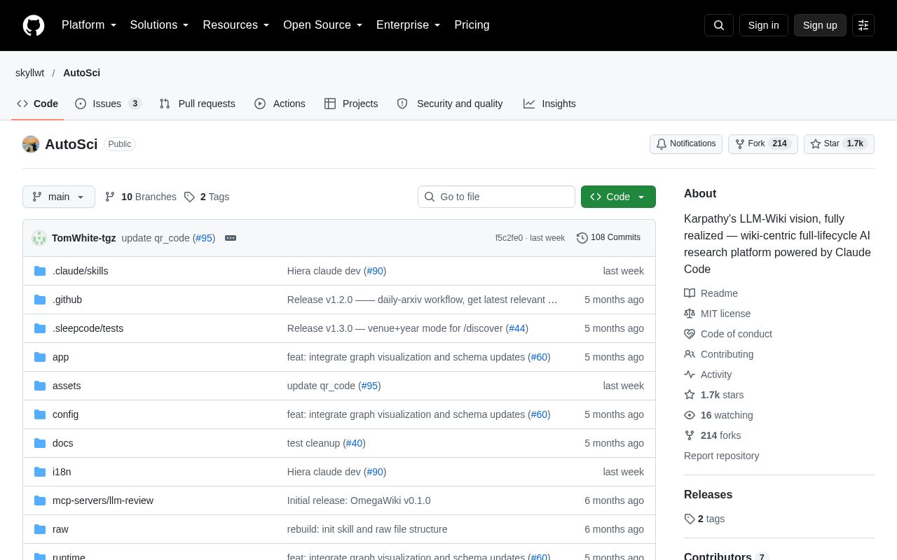Preview of AutoSci