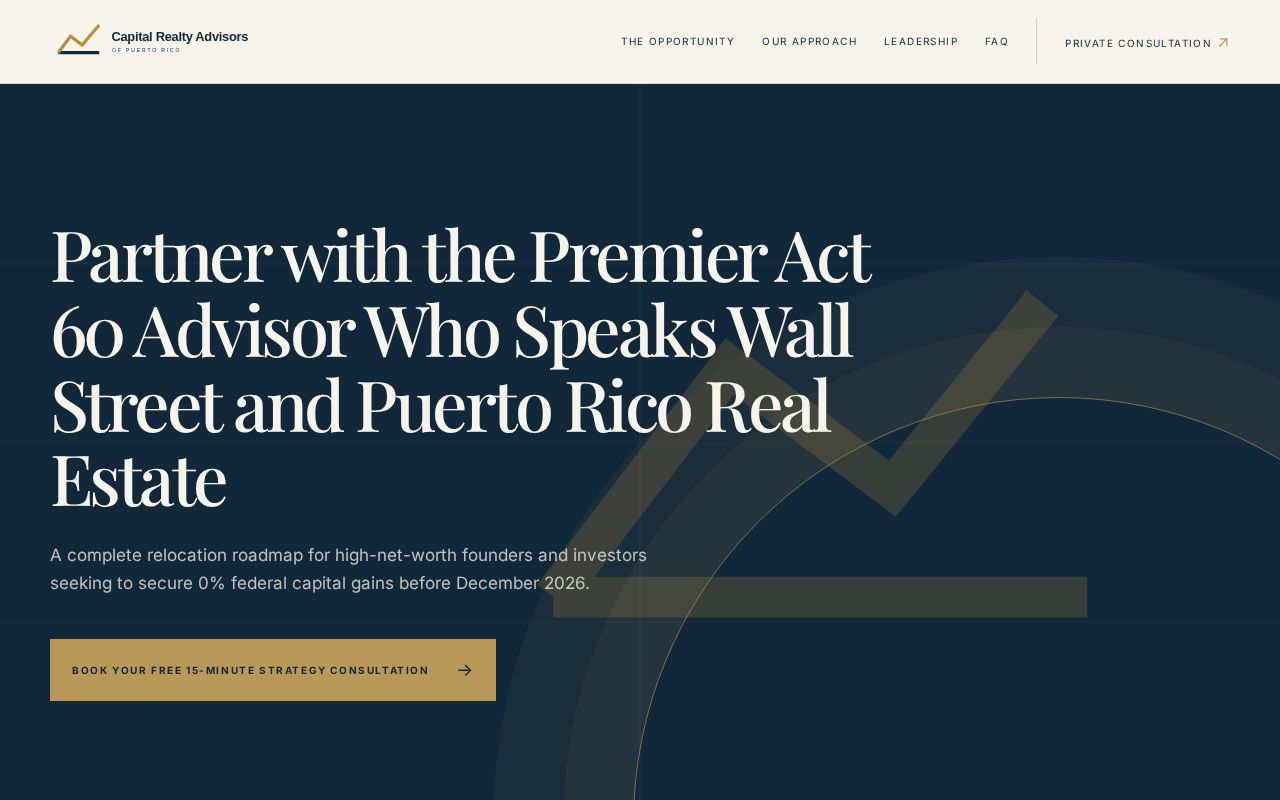 Preview of Capital Realty Advisors