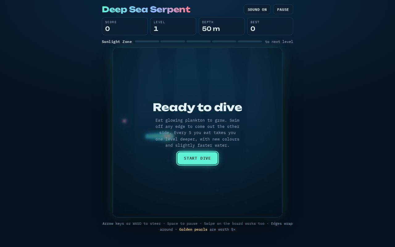 Preview of Deep Sea Serpent