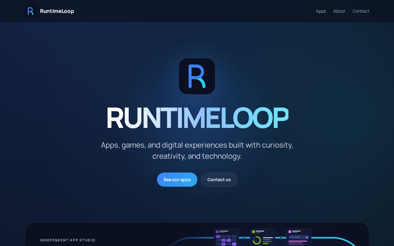 Preview of Runtimeloopapps Github Io