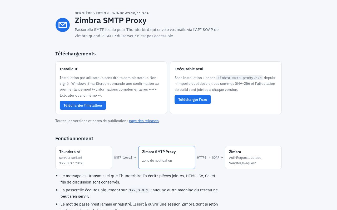 Preview of Zimbra Smtp Proxy