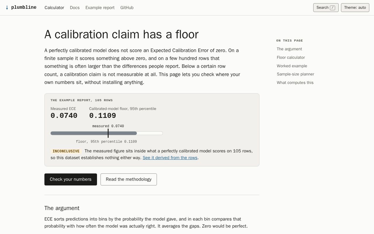 Preview of Plumbline