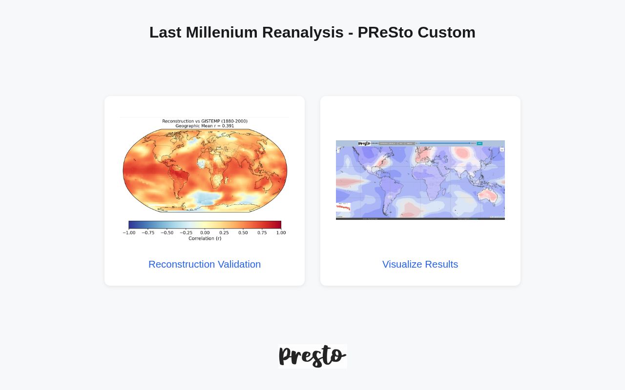 Preview of Presto LMR Run 2026 10 08