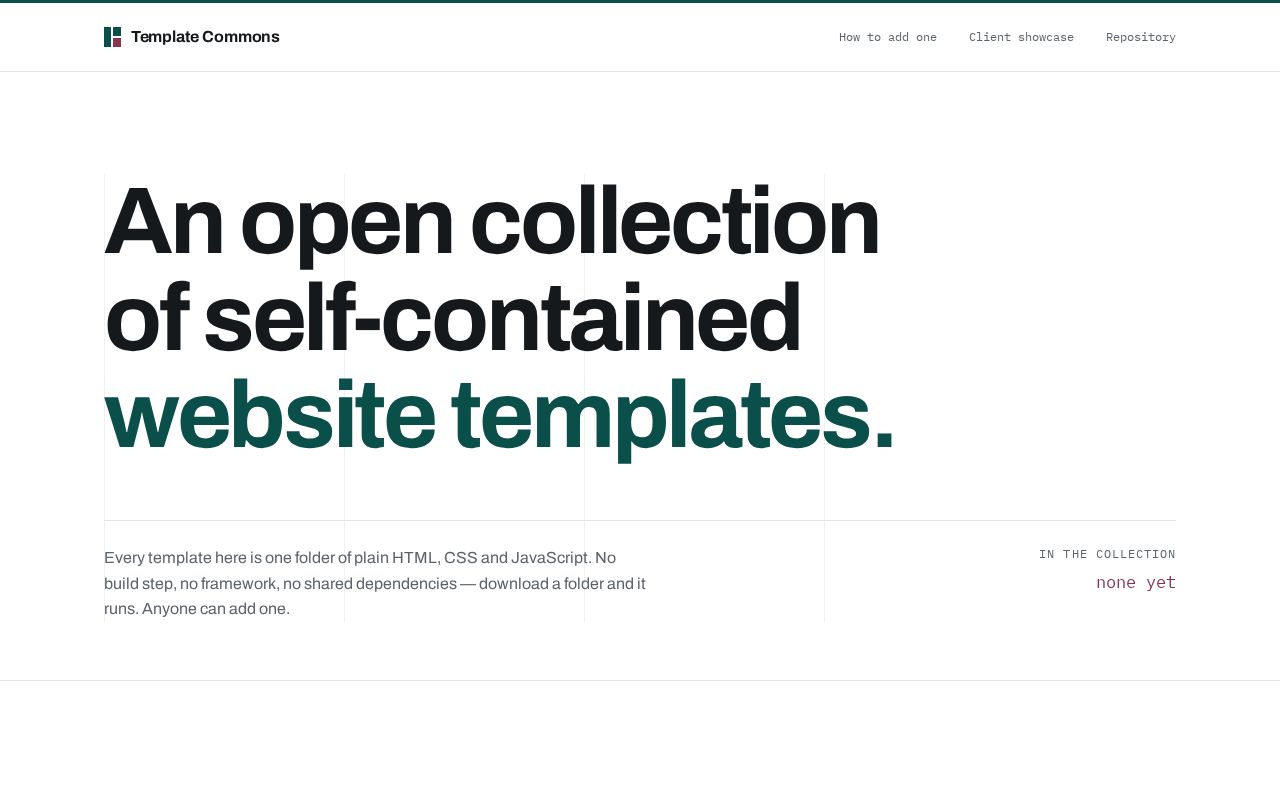 Preview of Website Template