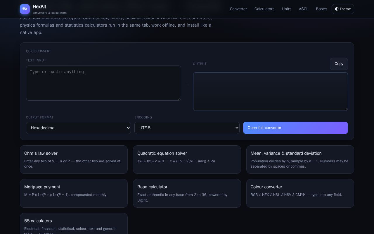 Preview of String To Hex
