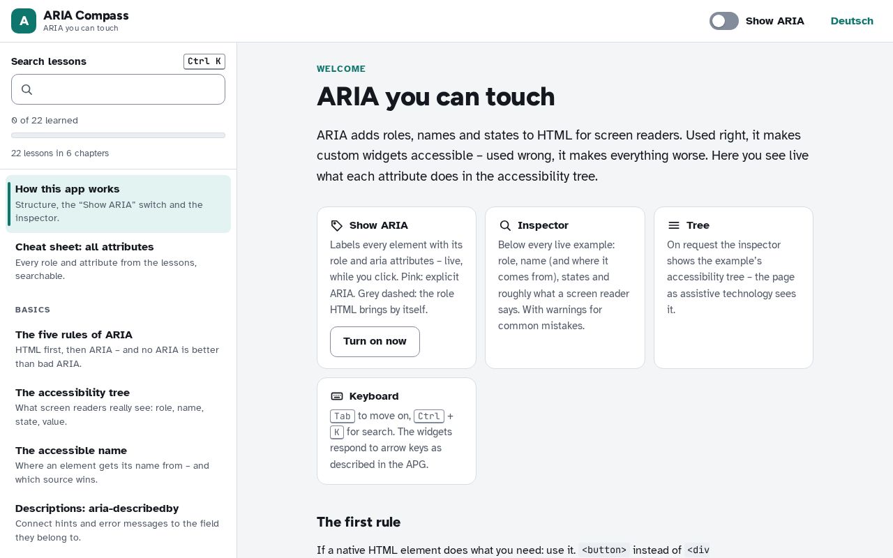 Preview of Aria Compass