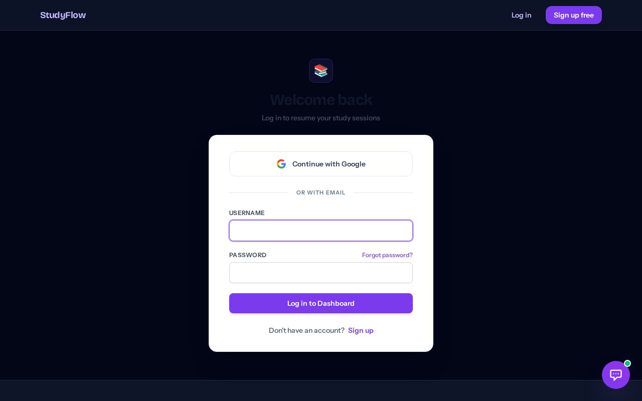 Preview of Studyflow