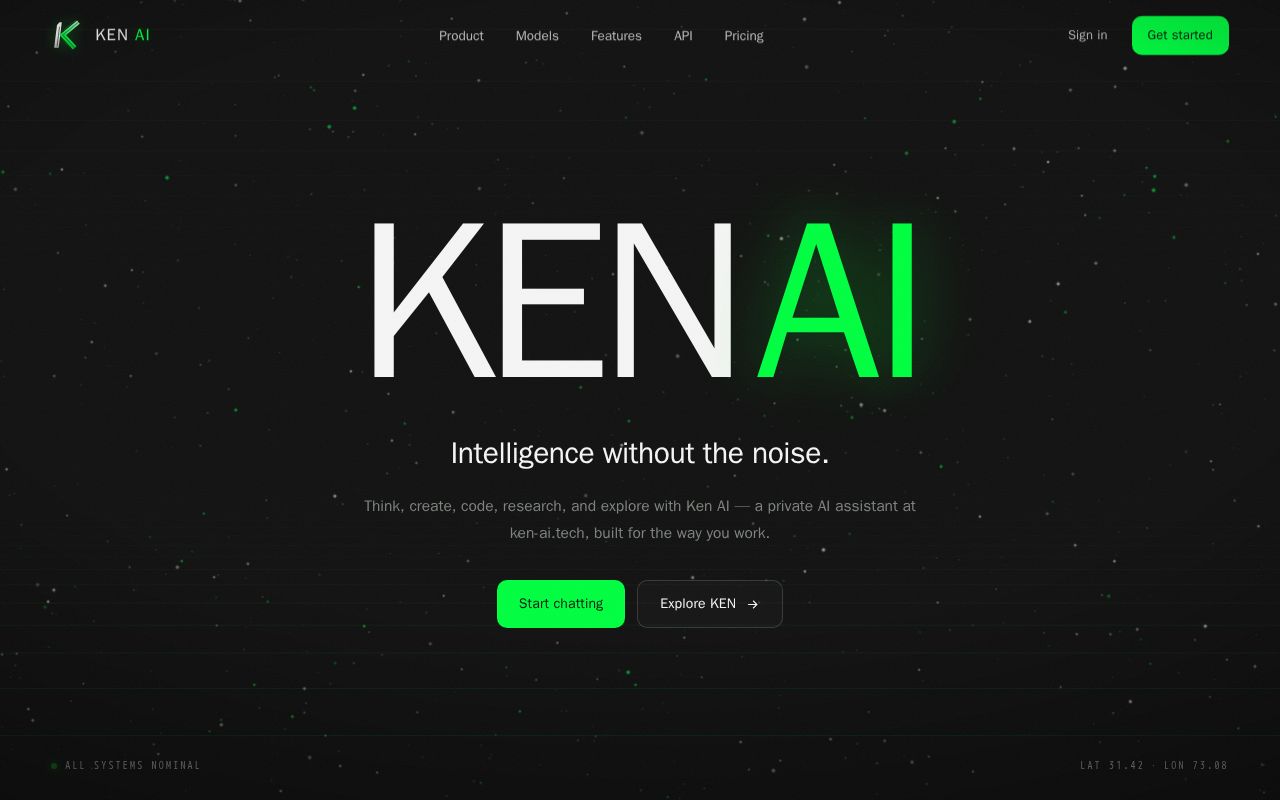 Preview of KEN AI