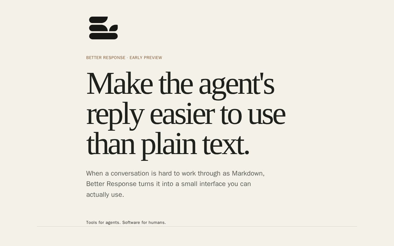 Preview of Better Response