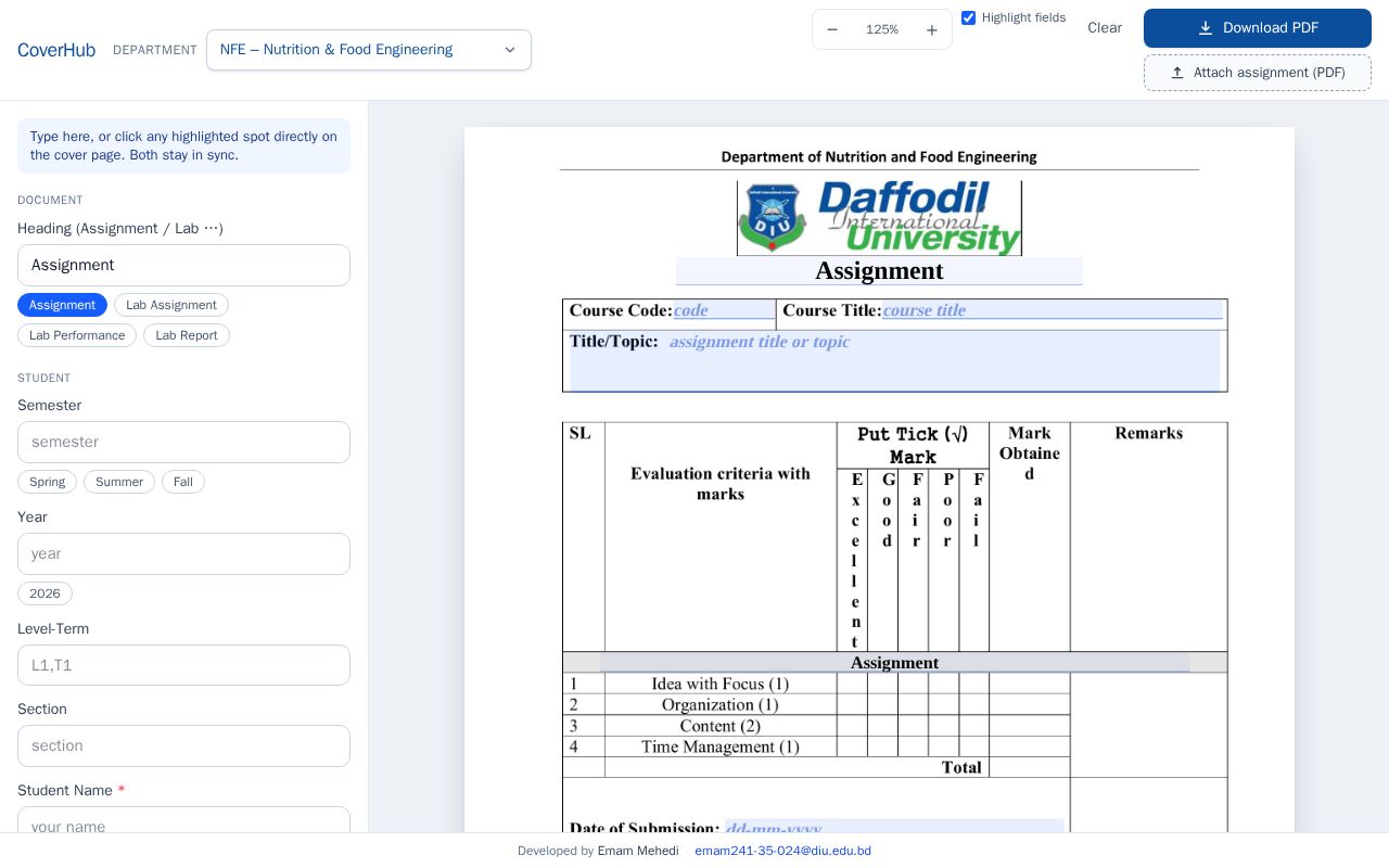Preview of Diu CoverHub