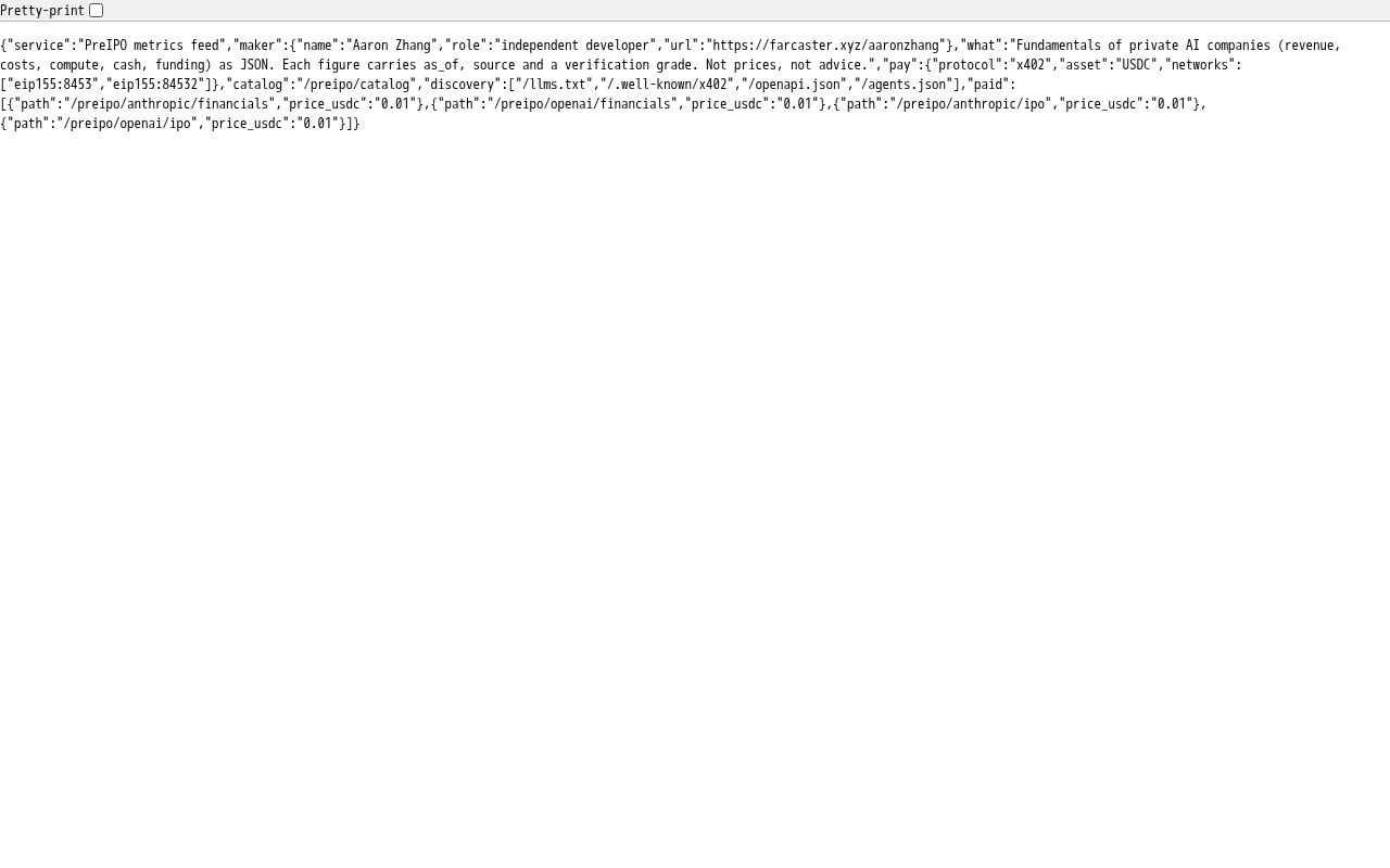 Preview of Preipo Feed