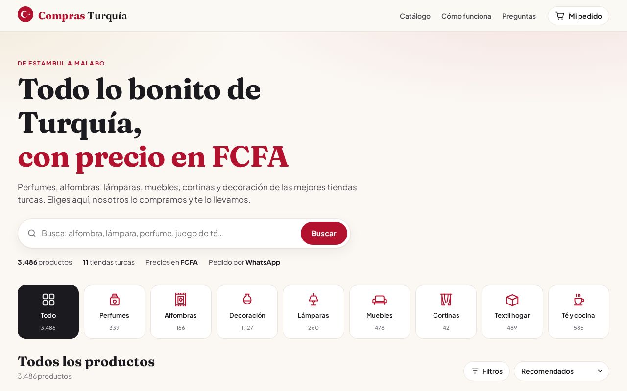 Preview of Compras Turquía