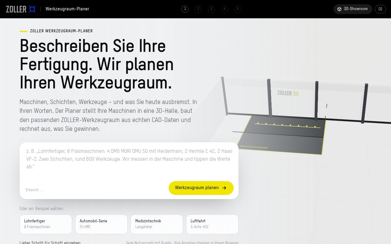 Preview of Zoller Werkzeugraum Planer