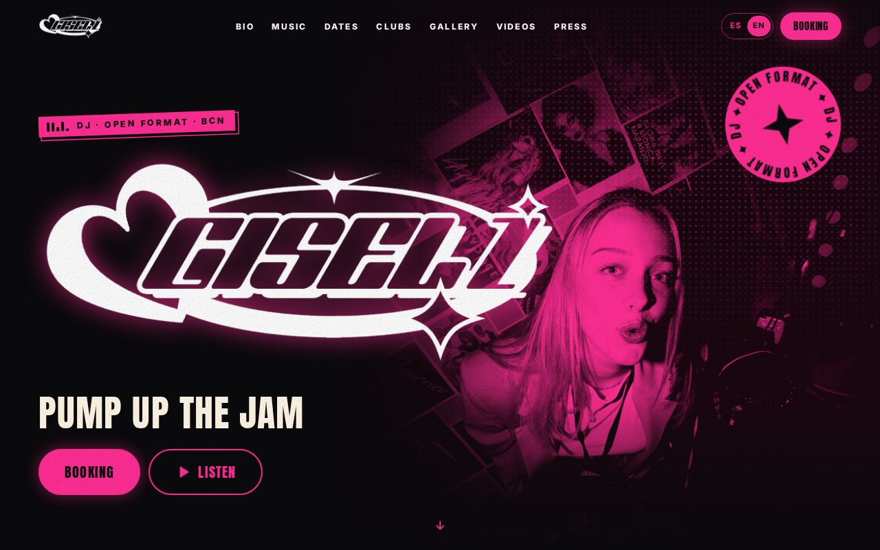 Preview of Giseelz Web