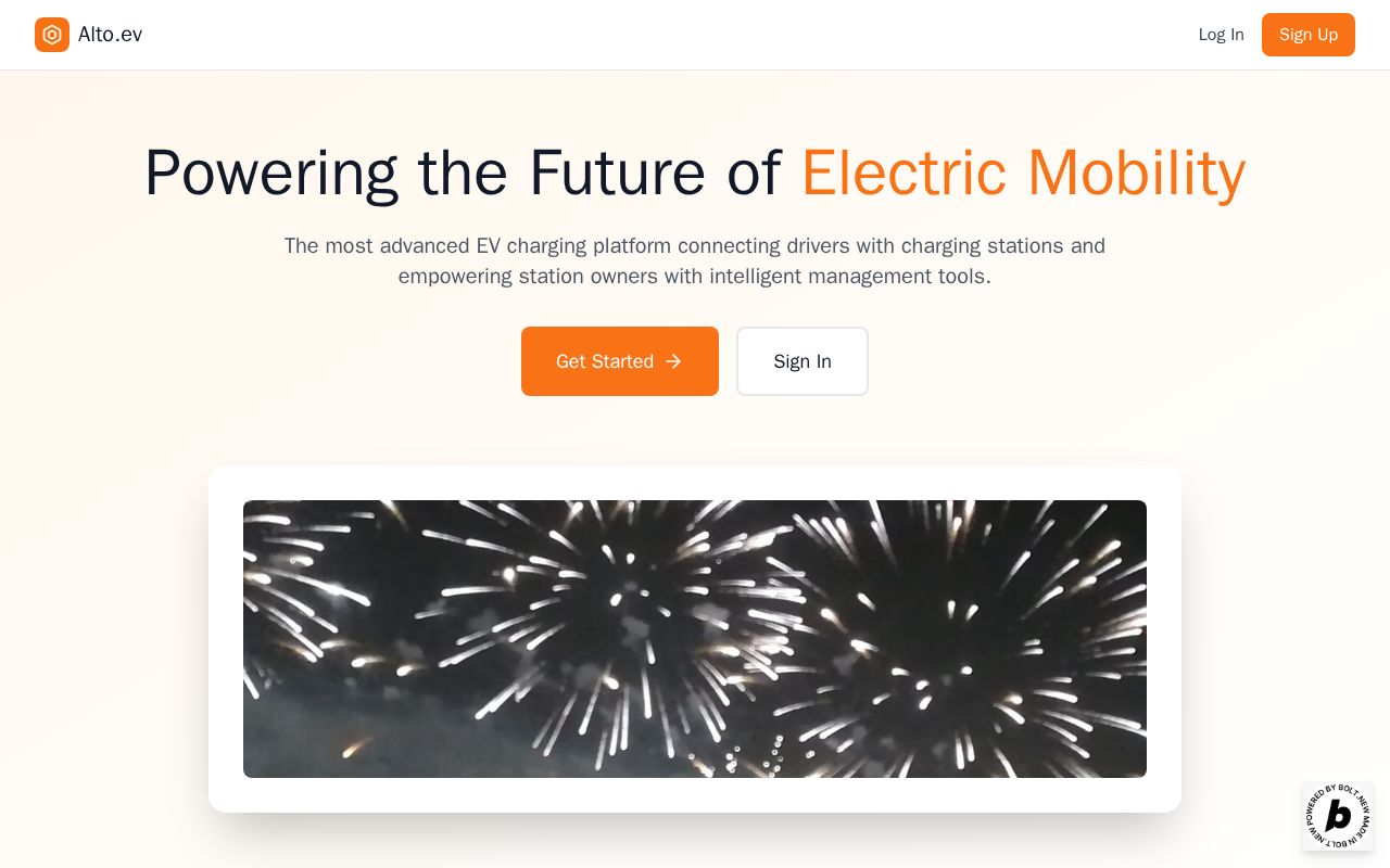 Preview of Alto.ev — “Find. Reserve. Charge. Drive On.”