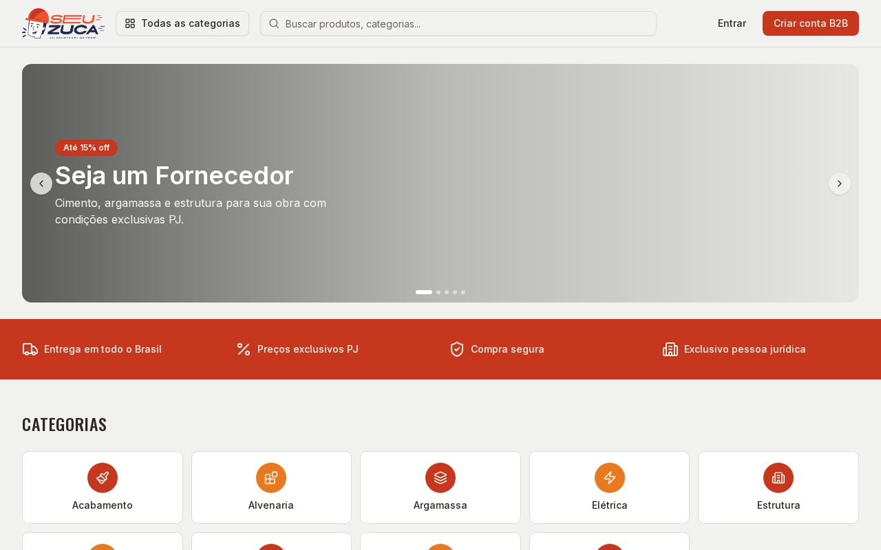 Preview of Marketplace B2B de materiais de construção (Seu Zuca)