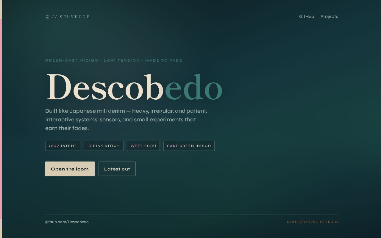 Preview of Personal landing page