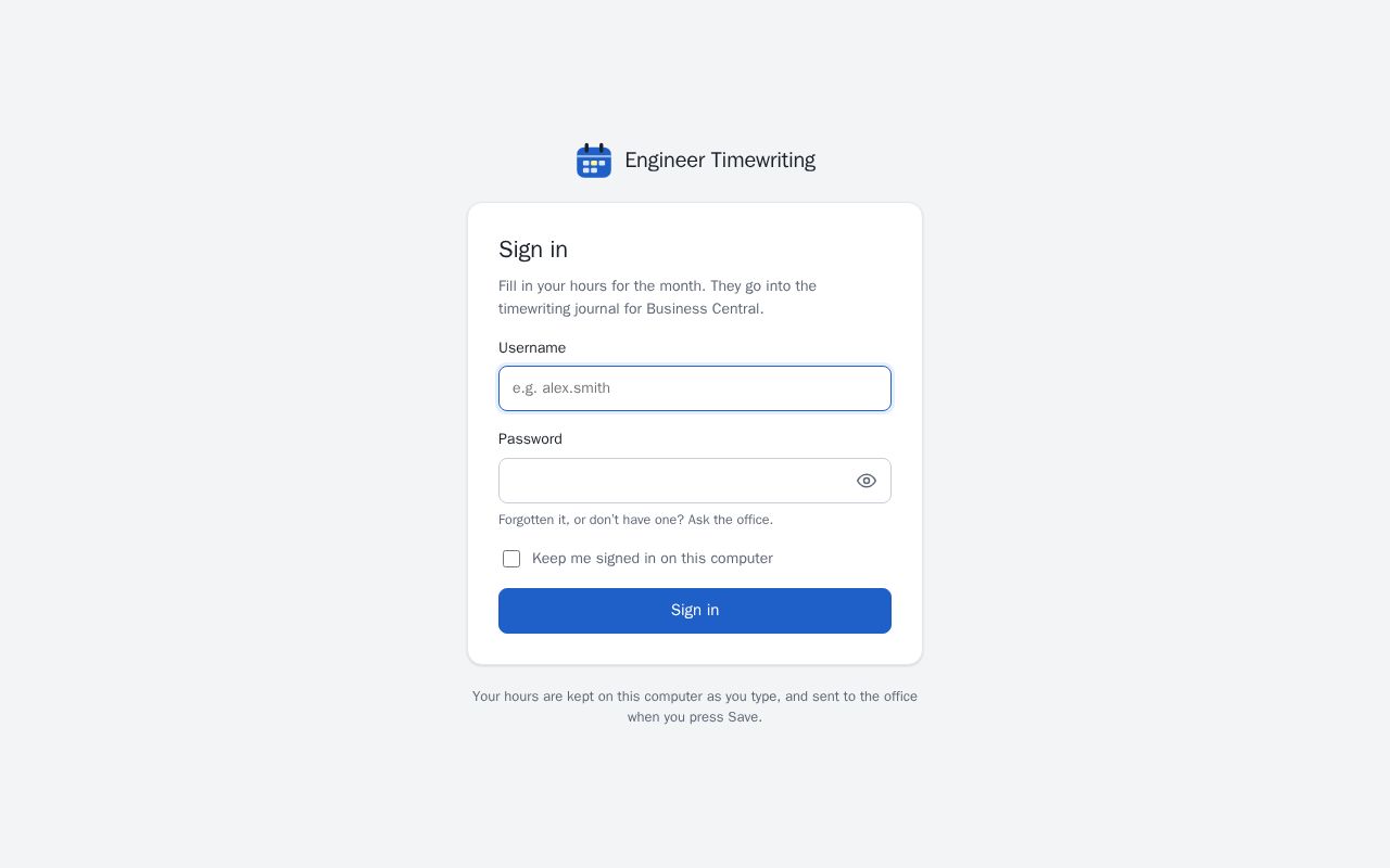 Preview of Engineer Timewriting Journal Maker