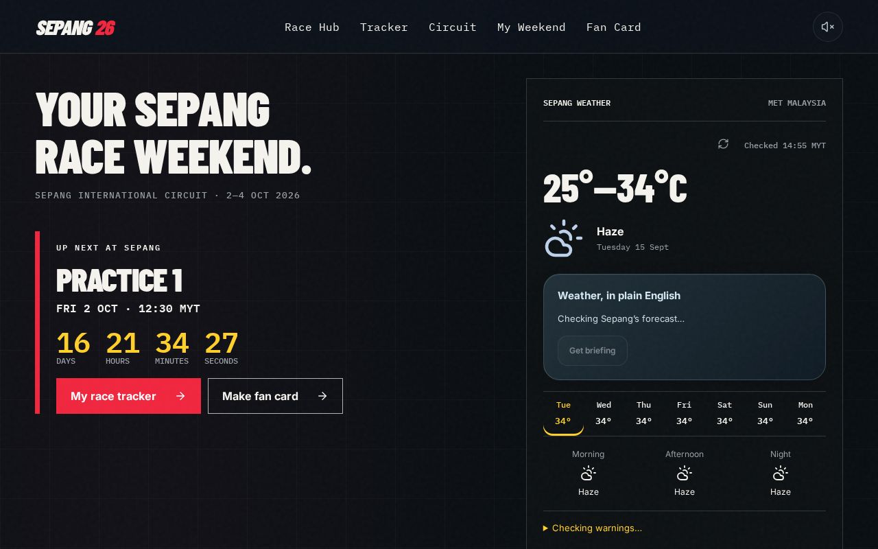 Preview of SepangF1 2026