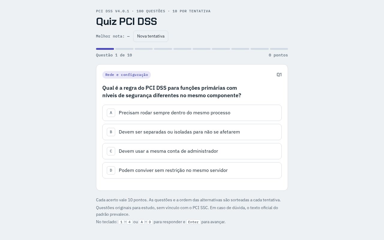 Preview of Quiz Pci Dss