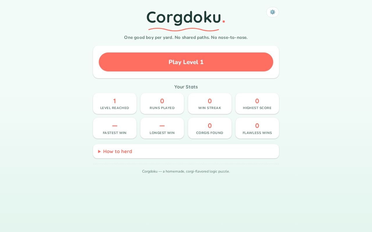 Preview of Corgdoku