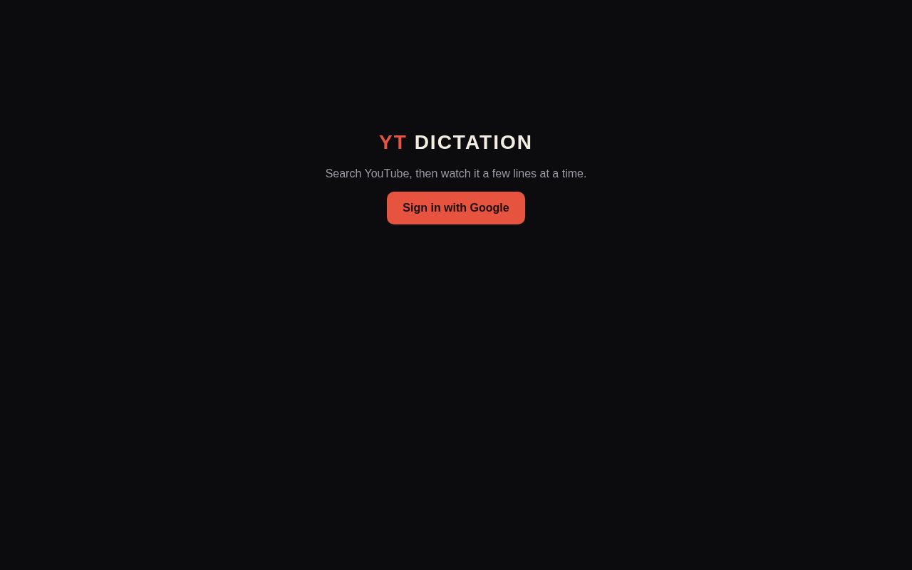 Preview of YT-Diction-TV
