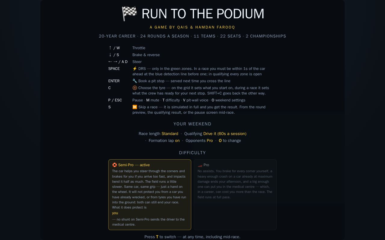Preview of Run To The Podium