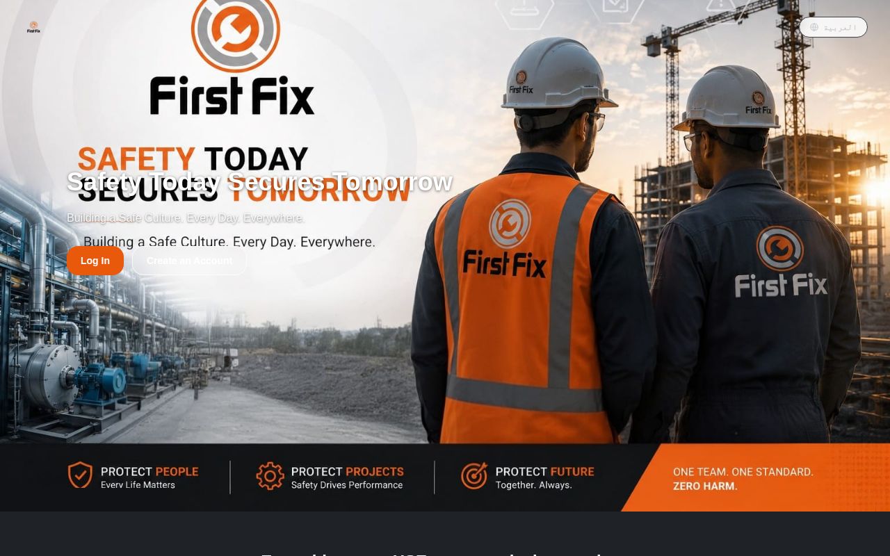 Preview of First Fix HSE