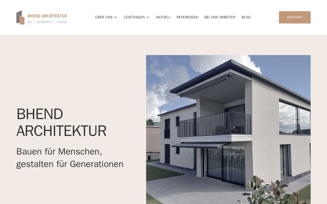 Preview of Bhend Architektur