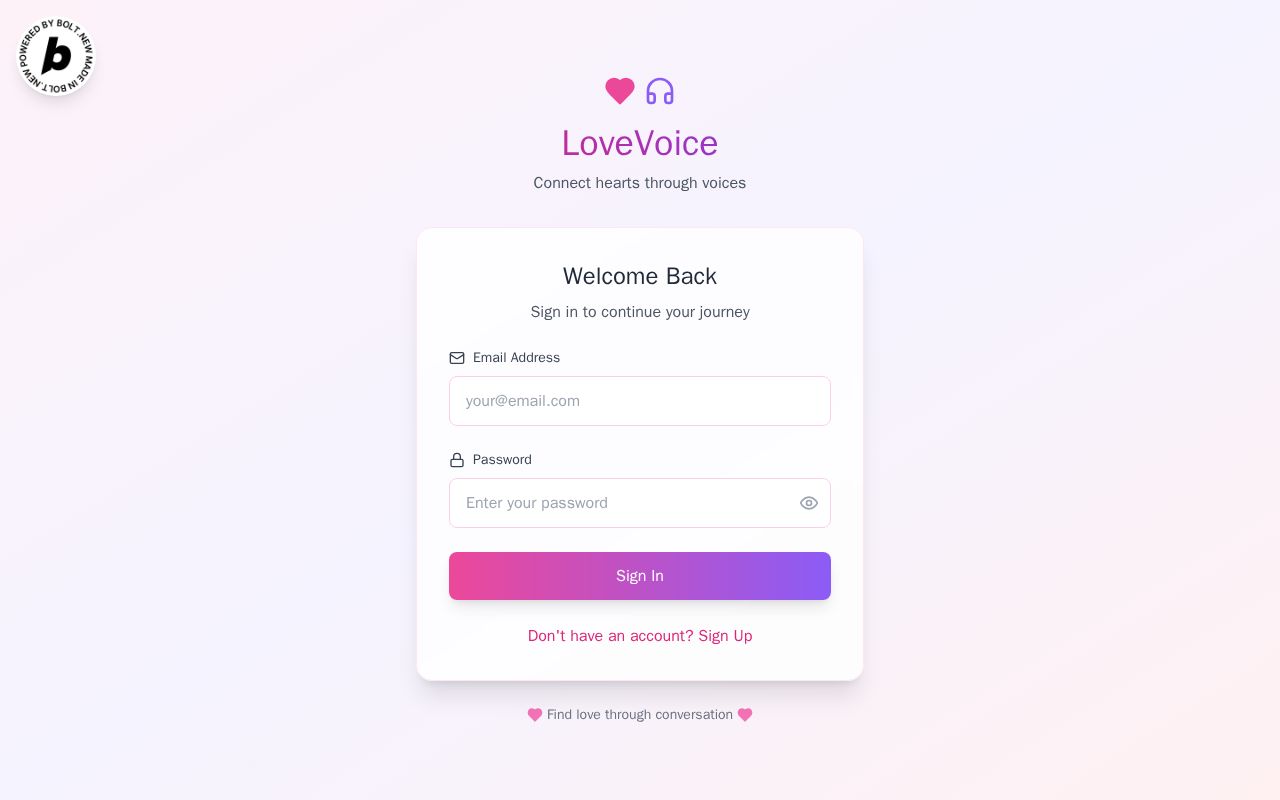 Preview of LoveVoice
