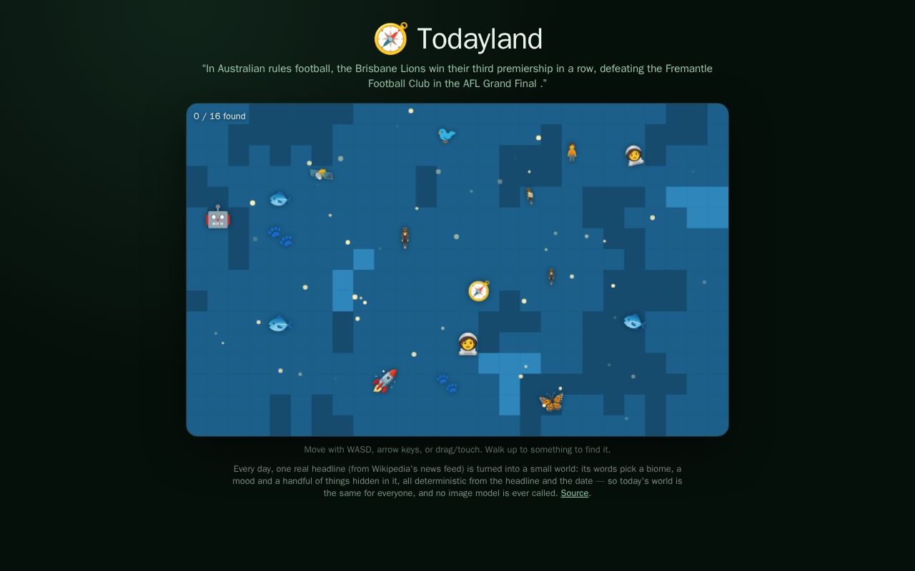 Preview of Todayland