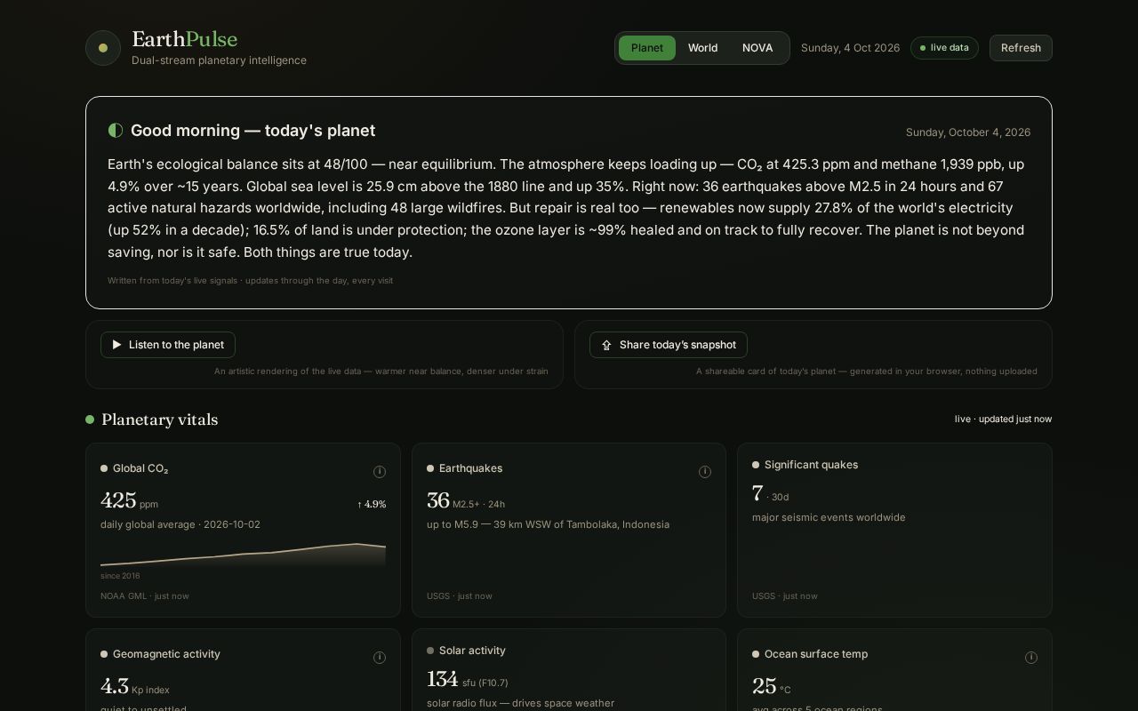 Preview of Earth Pulse