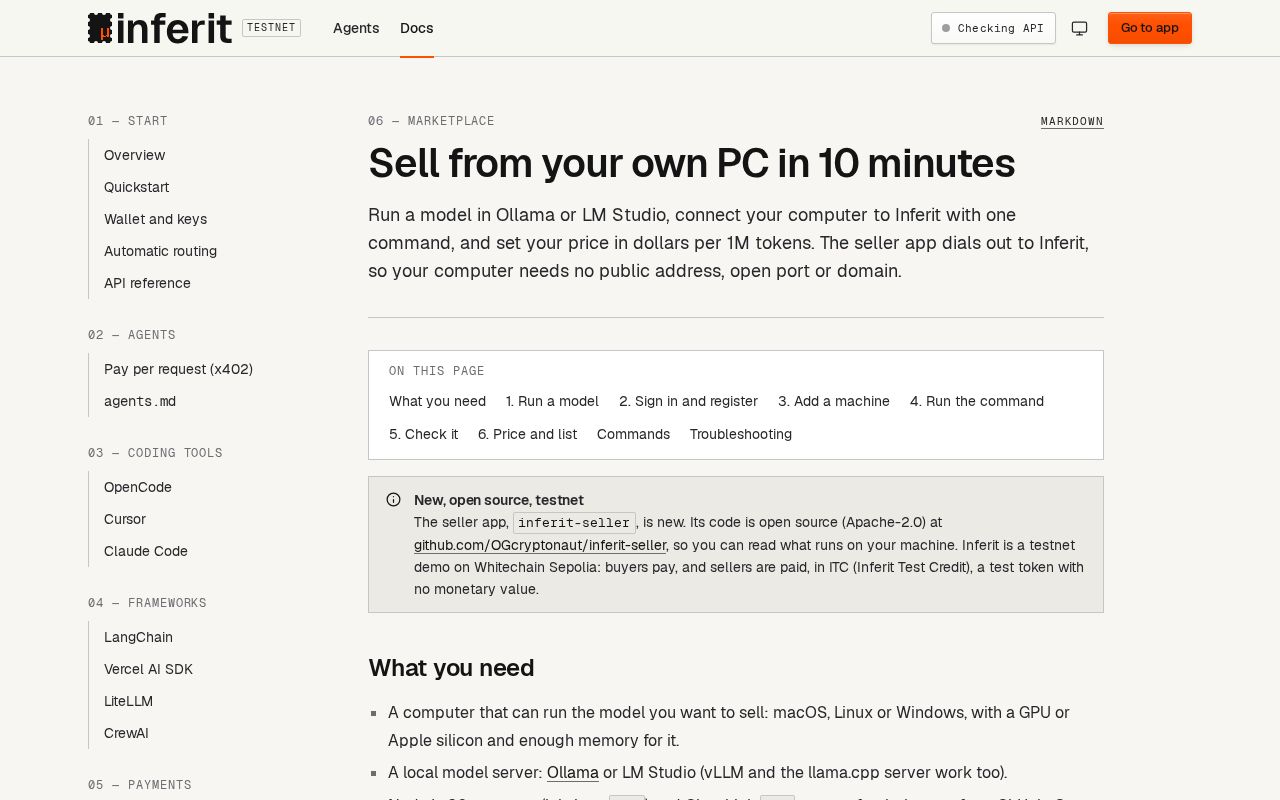 Preview of Inferit Seller