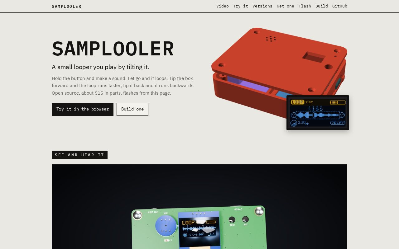 Preview of Samplooler