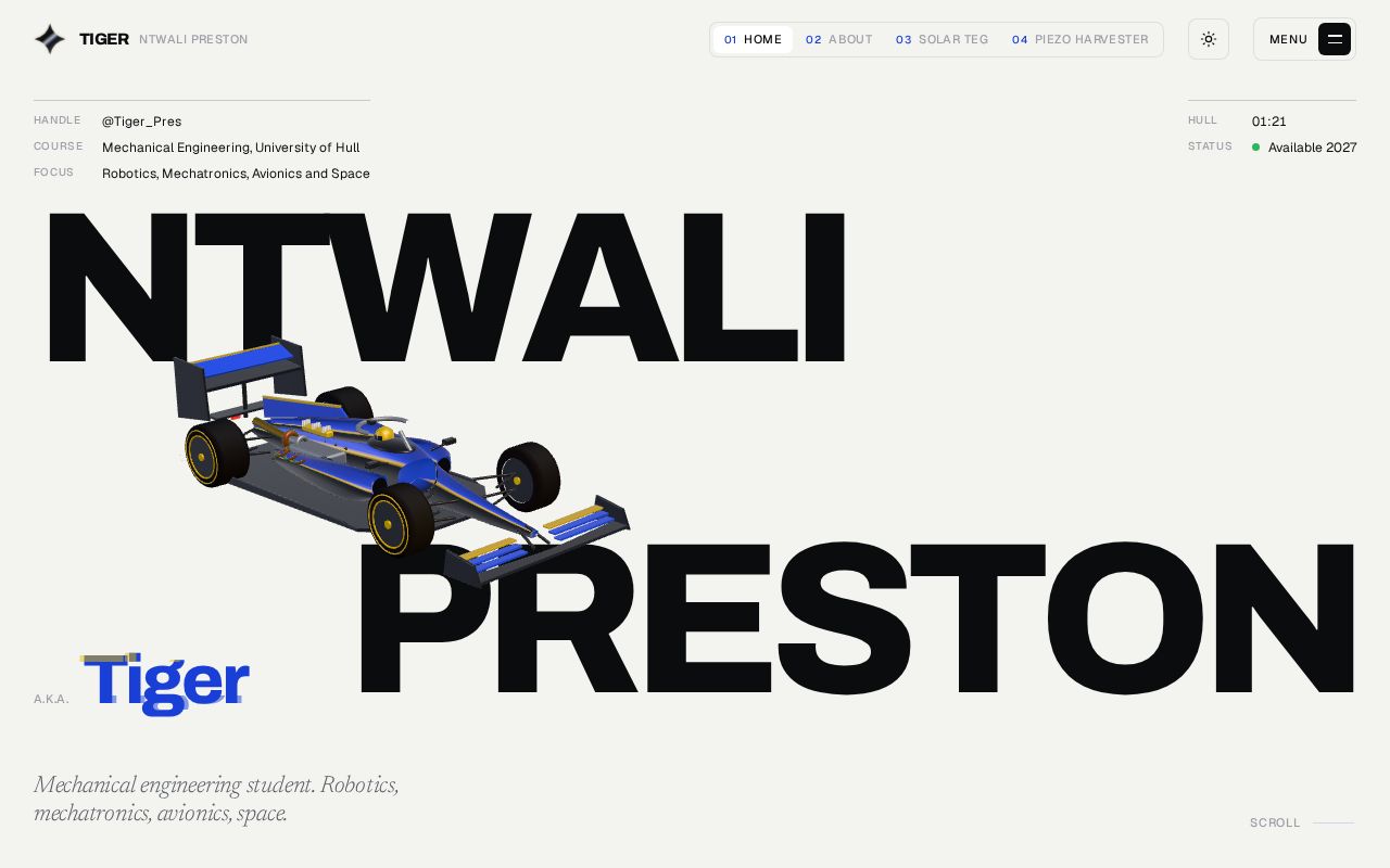 Preview of Preston Tiger12 Github Io