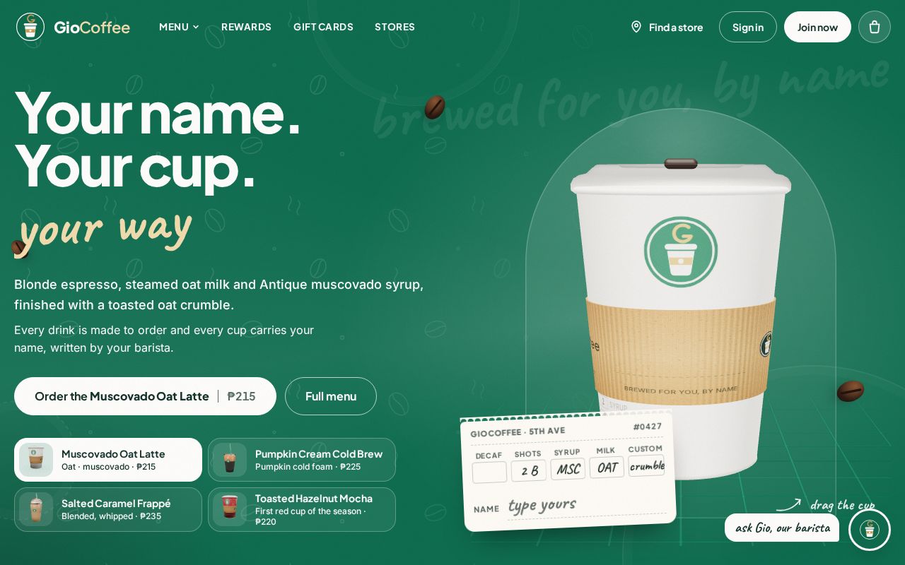 Preview of Giocoffee