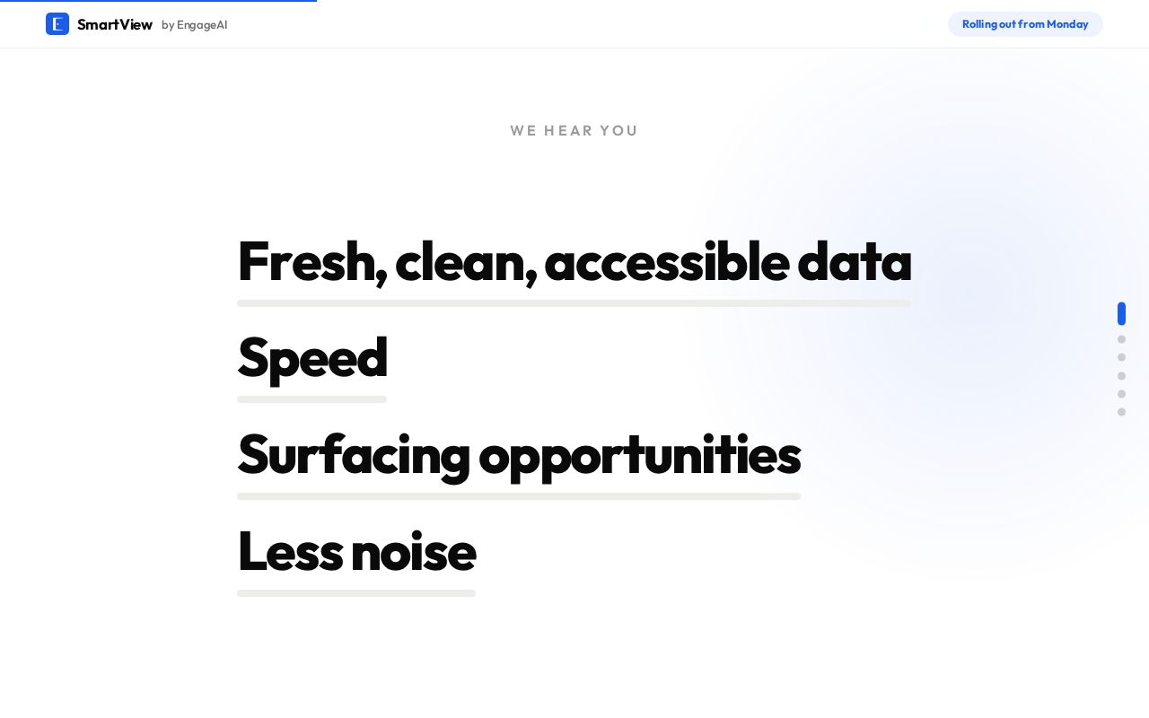 Preview of Smartview Announcement