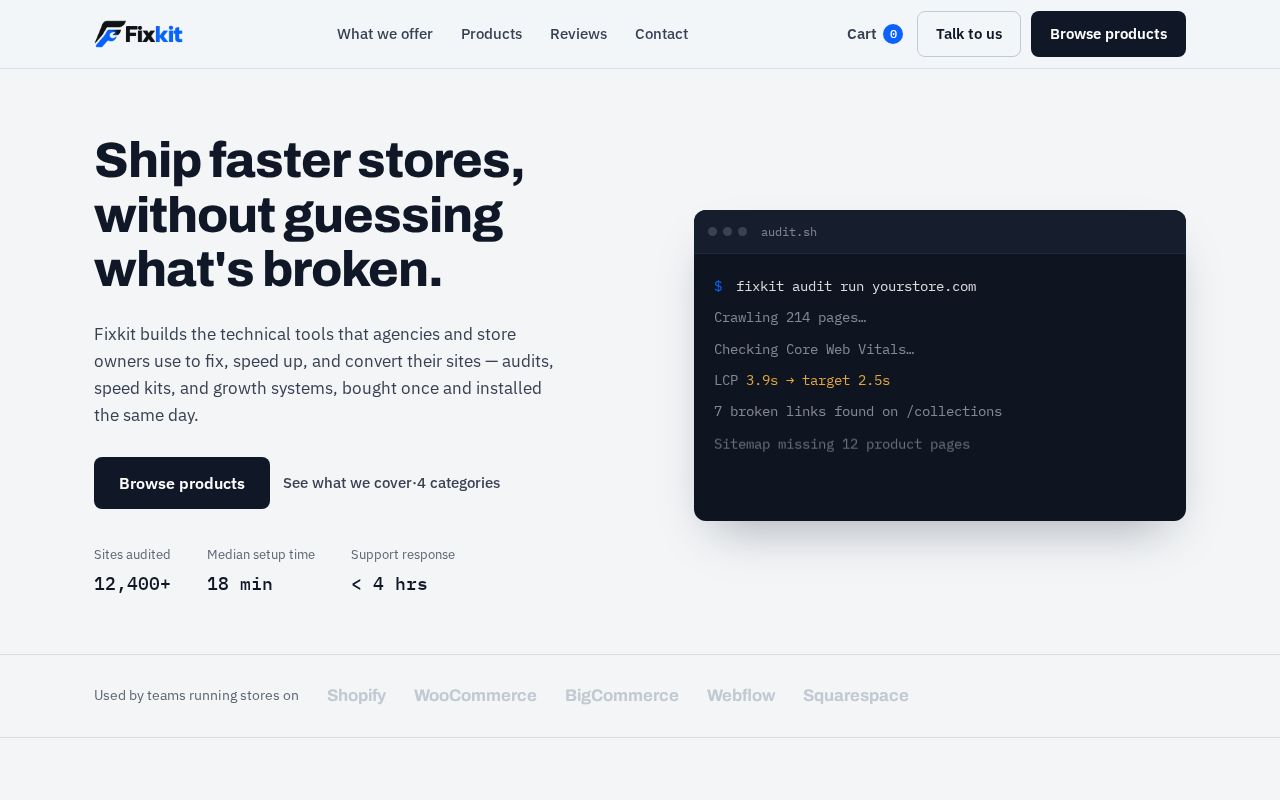 Preview of FixKit