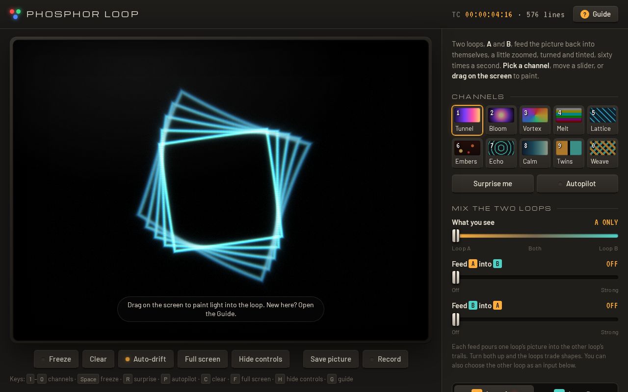 Preview of Phosphor Loop