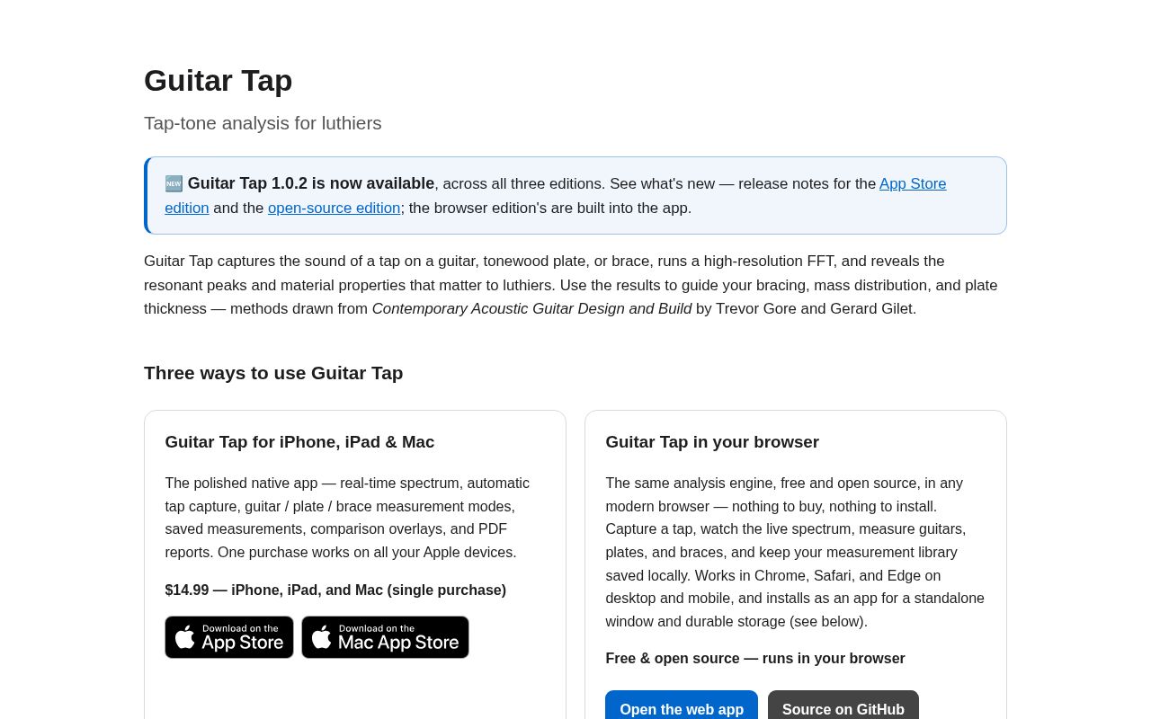 Preview of GuitarTap