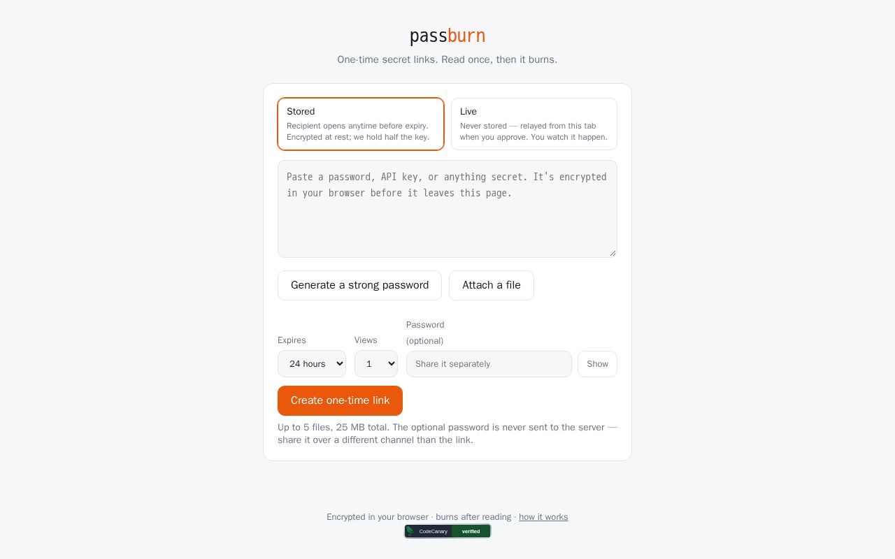 Preview of Passburn