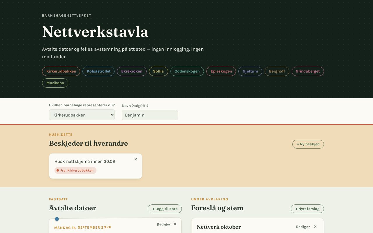 Preview of Nettverket