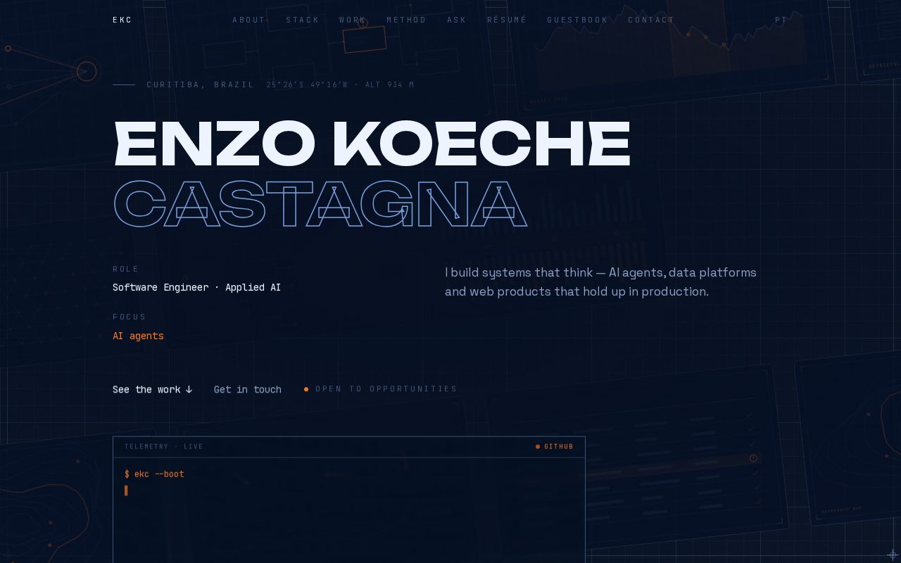 Preview of Enzokoeche Site